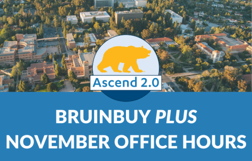 Image showing Office Hours for Bruin Buy Plus